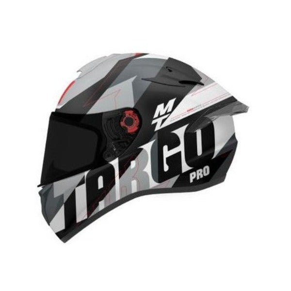 MT Targo Pro Biger B0 Gloss Helmet - Pearl White