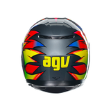 AGV K3 Birdy 2.0 Helmet - Grey Yellow Red