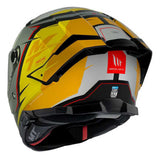 MT Thunder 4 SV Pental B3 Matte Helmet - Pearl Yellow