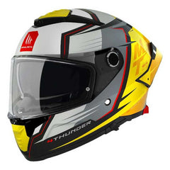 MT Thunder 4 SV Pental B3 Matte Helmet - Pearl Yellow
