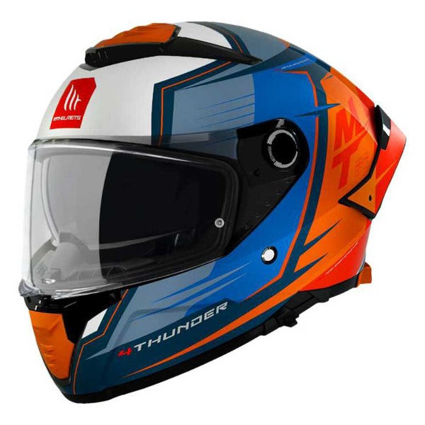 MT Thunder 4 SV Pental B4 Matte Helmet - Pearl Orange