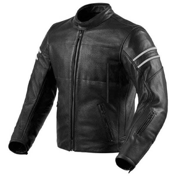 Rev'it! Stride Leather Jacket - Black